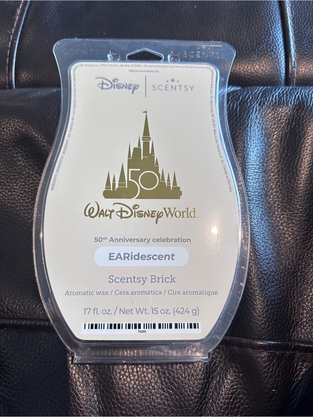 Scentsy Walt Disney World 50th EARidescent Brick